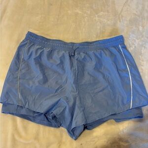 Blue Running Shorts